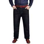Męskie czarne spodnie jeansowe XL/XXL