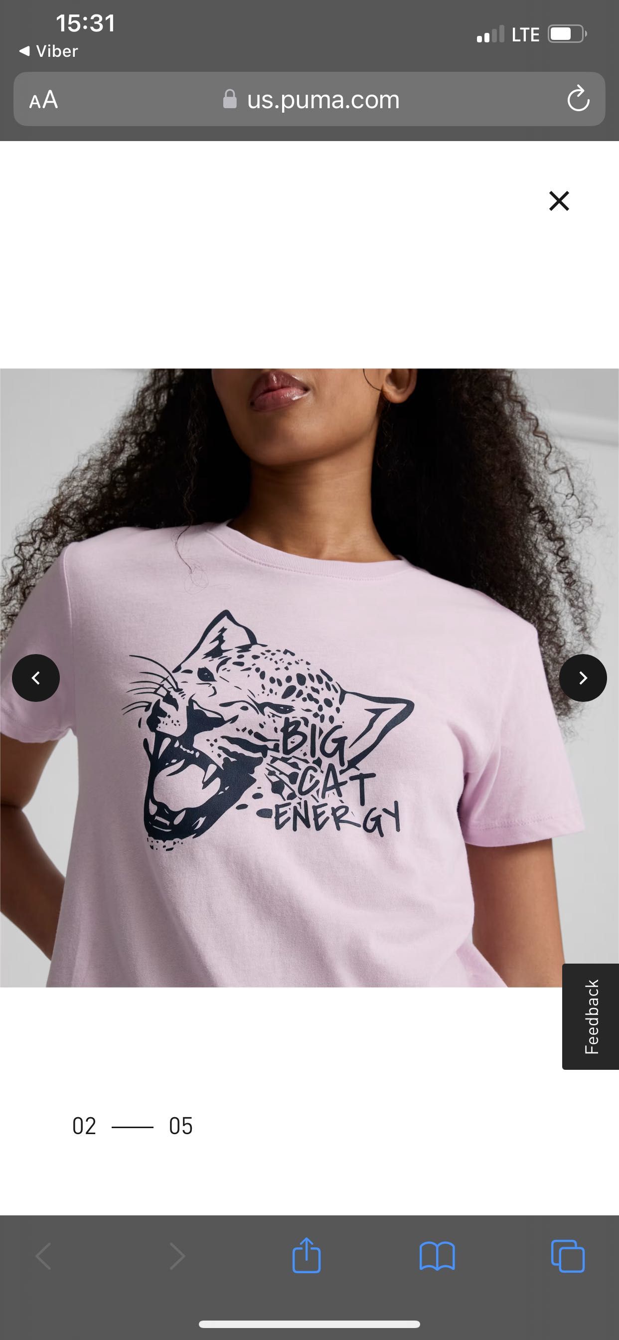 Футболка жіноча Puma M-ка, нова