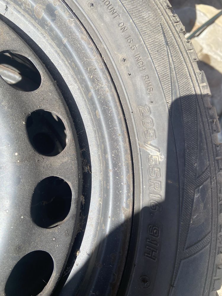 Opony 16 zimowe do vw golf