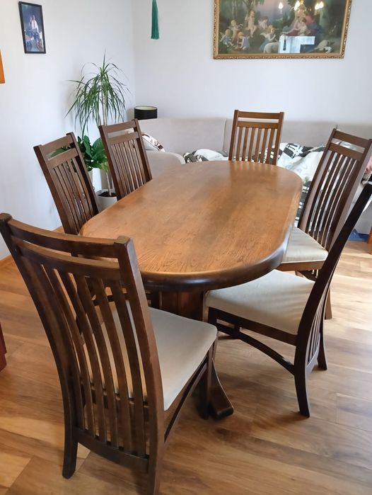 Stoły i krzesła zestaw