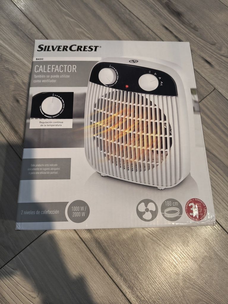 Termowentylator biały