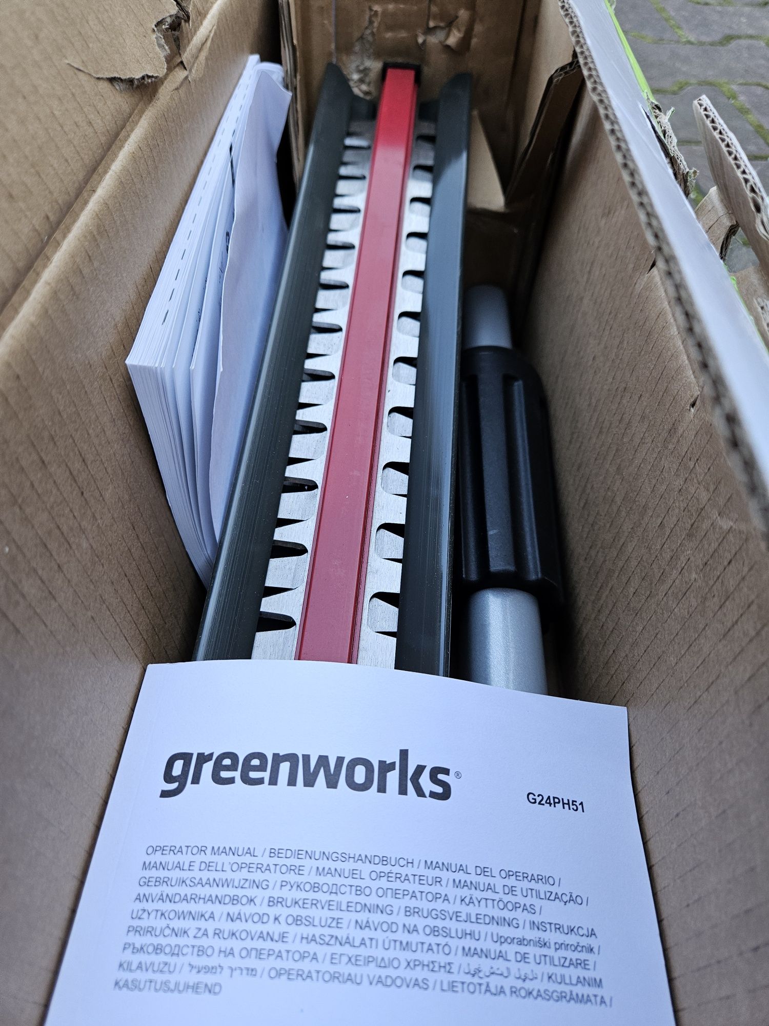 Greenworks Nożyce akumulatorowe G24PH51 51 cm