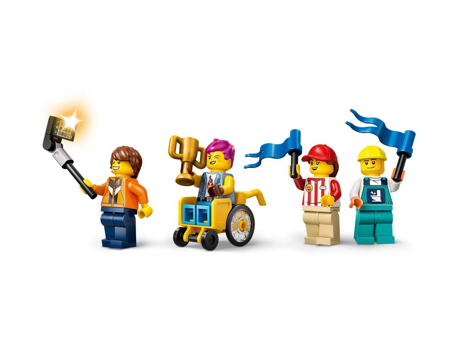 3 Zestawy Lego City "NO LIMITS" :  60460, 0458, 60469 stan Idealny Wro