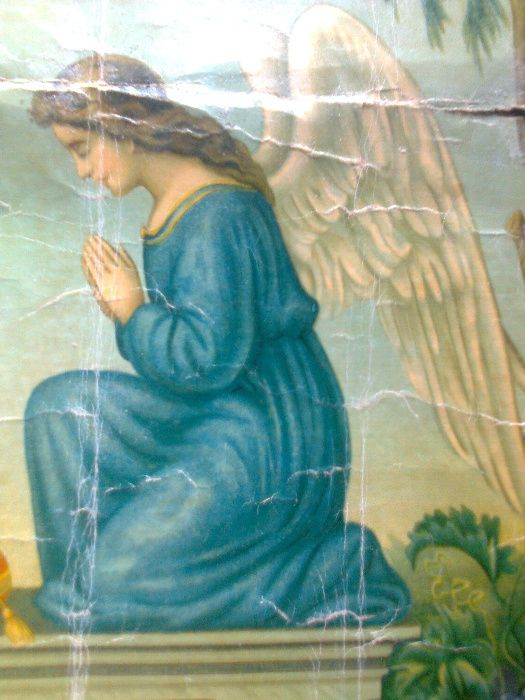 obraz stary Blogoslawienstwo Duchowe Domu unikat starocie