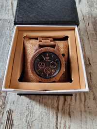 Zegarek meski- wykonany z drewna