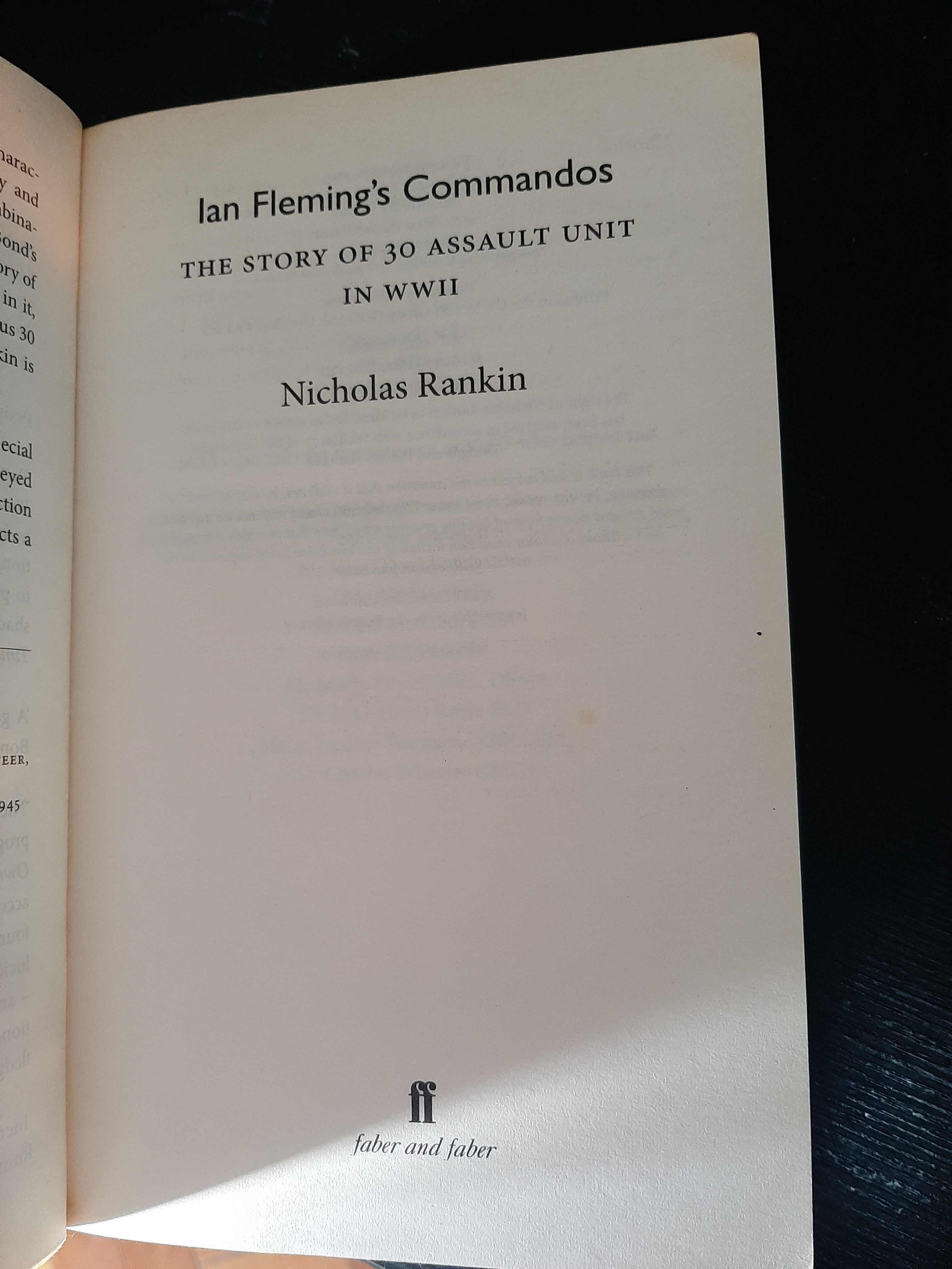 Nicholas Rankin – Ian Fleming Commandos: The Story of 30 Assault Unit