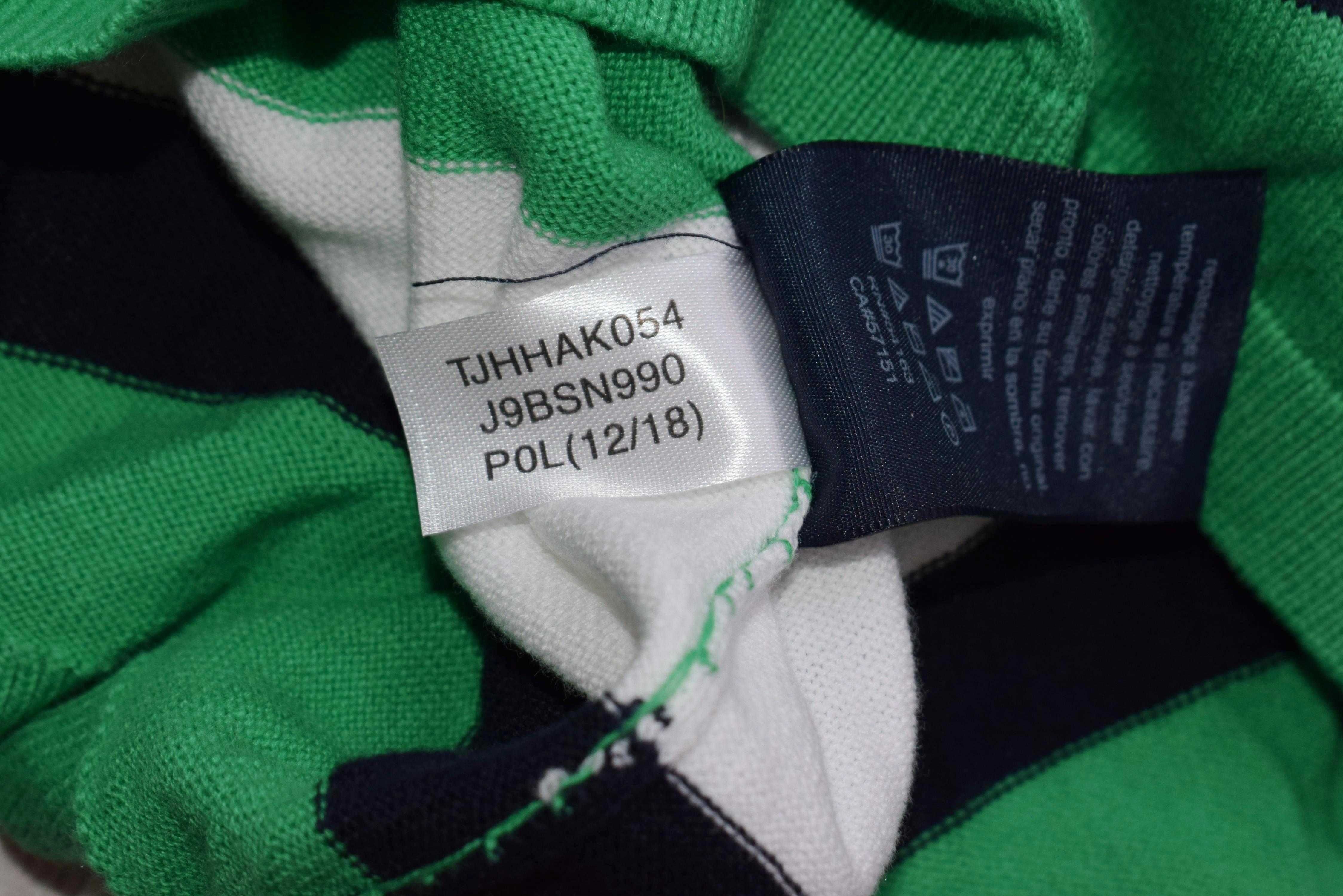 Tommy Hilfiger L nowy cienki sweter z USA