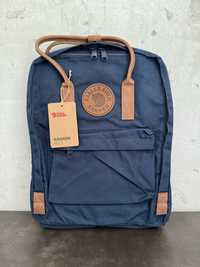 Fjällräven Kanken No. 2 - plecak miejski skóra Fjallraven Navy