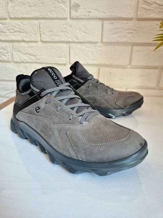 Buty męskie ECCO 41 Nowe buty męskie 41 szare skórzane buty ECCO 41