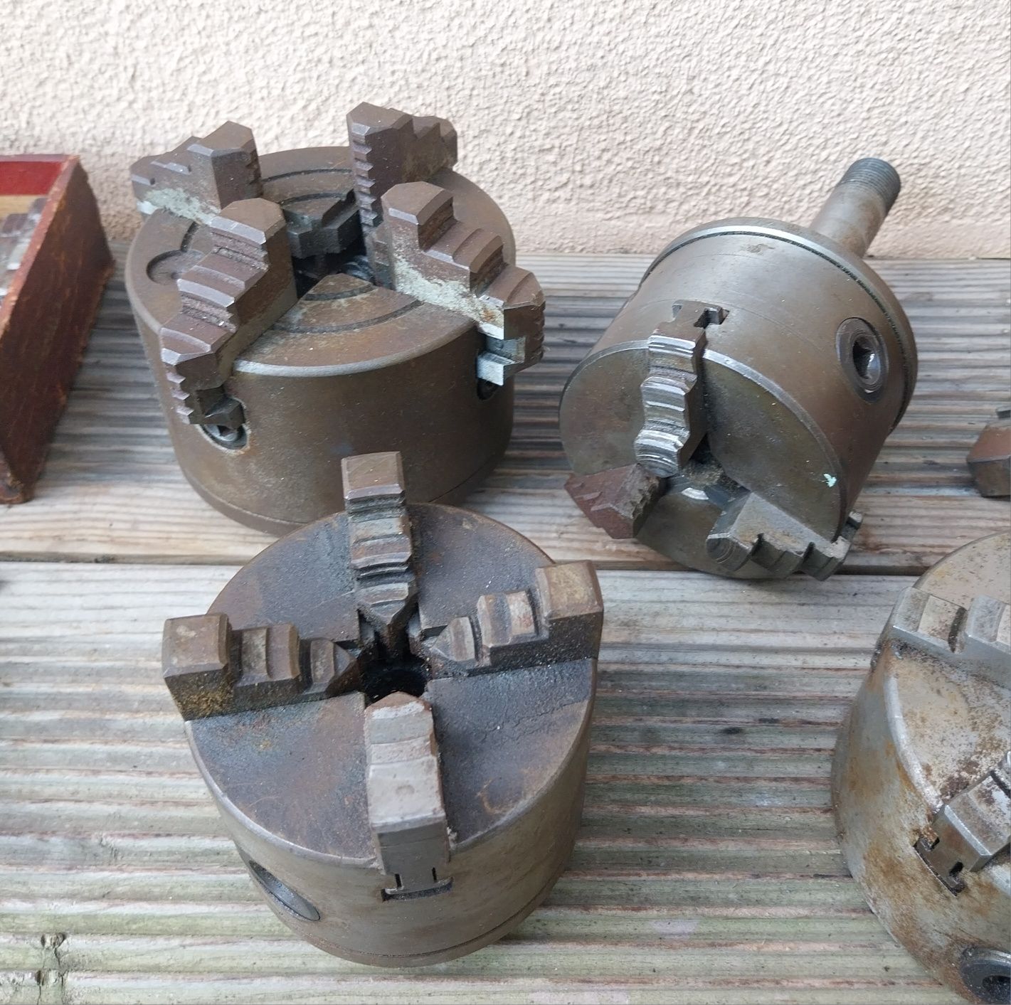 Schaublin SV102 Lote pinças de torno Relojoeiro Mecânicos Engenheiros