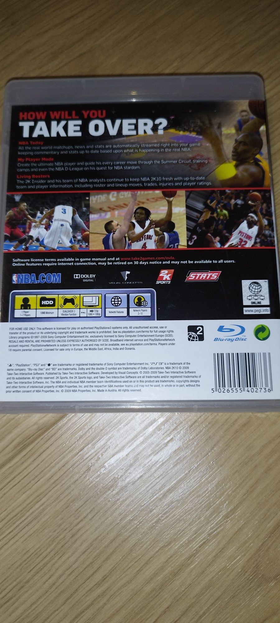 NBA 2K10 ps3. Playstation3.