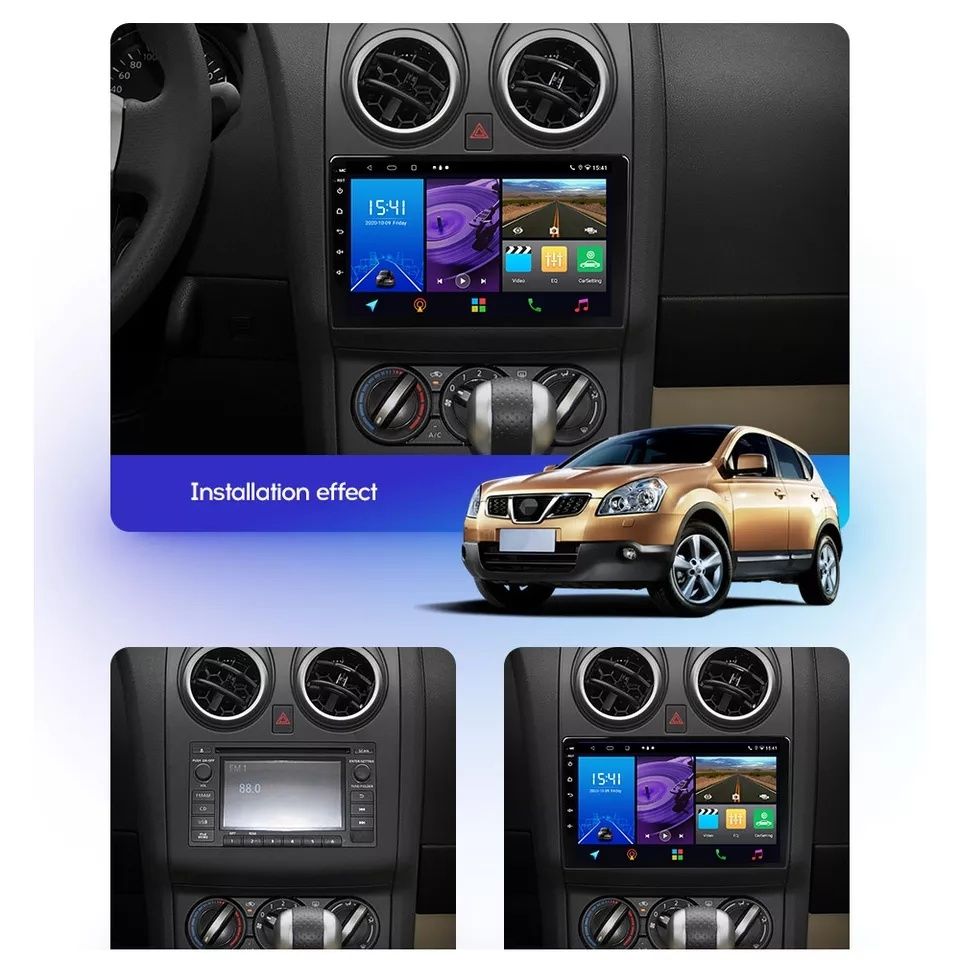 Radio Android Nissan Qashqai J10