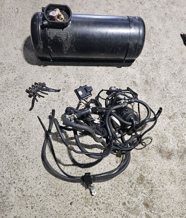 Instalacja LPG gazowa Brc 4 cylindry cylindrów gaz sterownik parownik