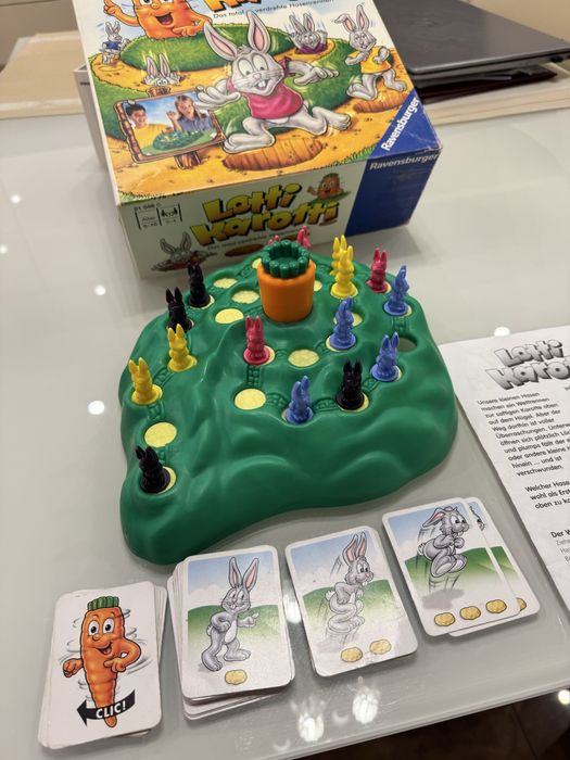 Lotti Karotti Ravensburger дитяча настольна гра 4-8 років