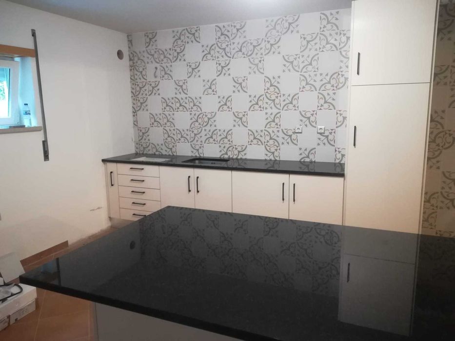 Cozinha moderna de boa qualidade