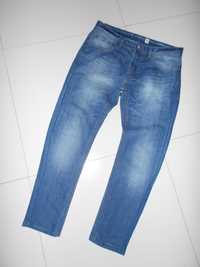 HOUSE spodnie jeansy rurki 32 męskie pas 92 L