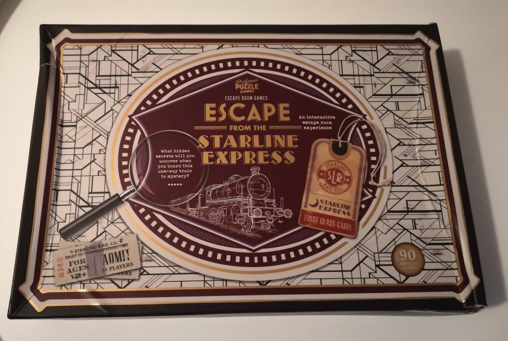 Escape from the starline express. Professor puzzle games.