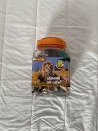 Brinquedos plástico animais da selva