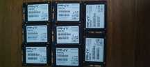 ZESTAW 8 sztuk dysk PNY 120 gb