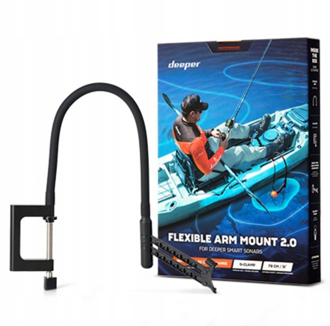 Echosonda Deeper PRO+, Uchwyt Deeper Flexible Arm Mount 2.0