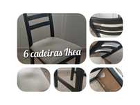 6 cadeiras do IKEA