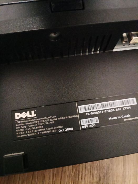 Монітор Dell неробочий