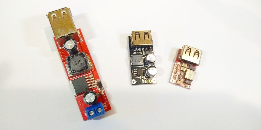 DC понижающий преобразователь 10-32В до QC3.0 5/9/12V/DC модуль в авто