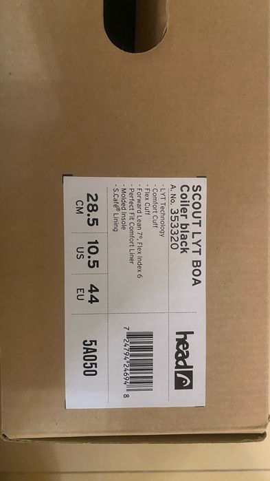 Buty snowboard Head Scout LYT BOA rozmiar 44