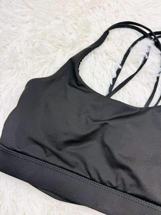 Biustonosz sportowy wypełnienie S 36 czarny