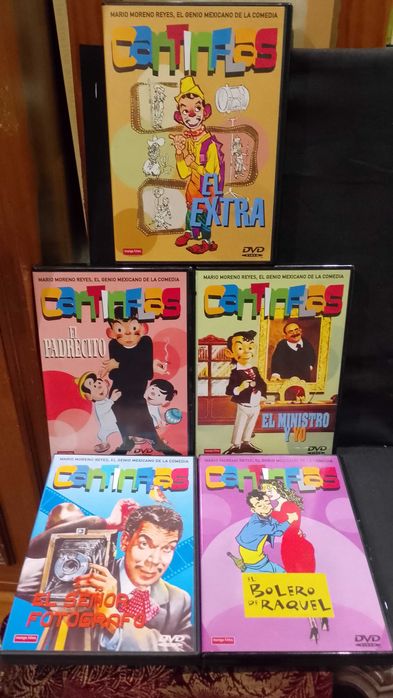 Cantinflas 5 DVD´S