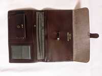 Шкіряний гаманець шкіра real calf england кожаный кошелек кожа
