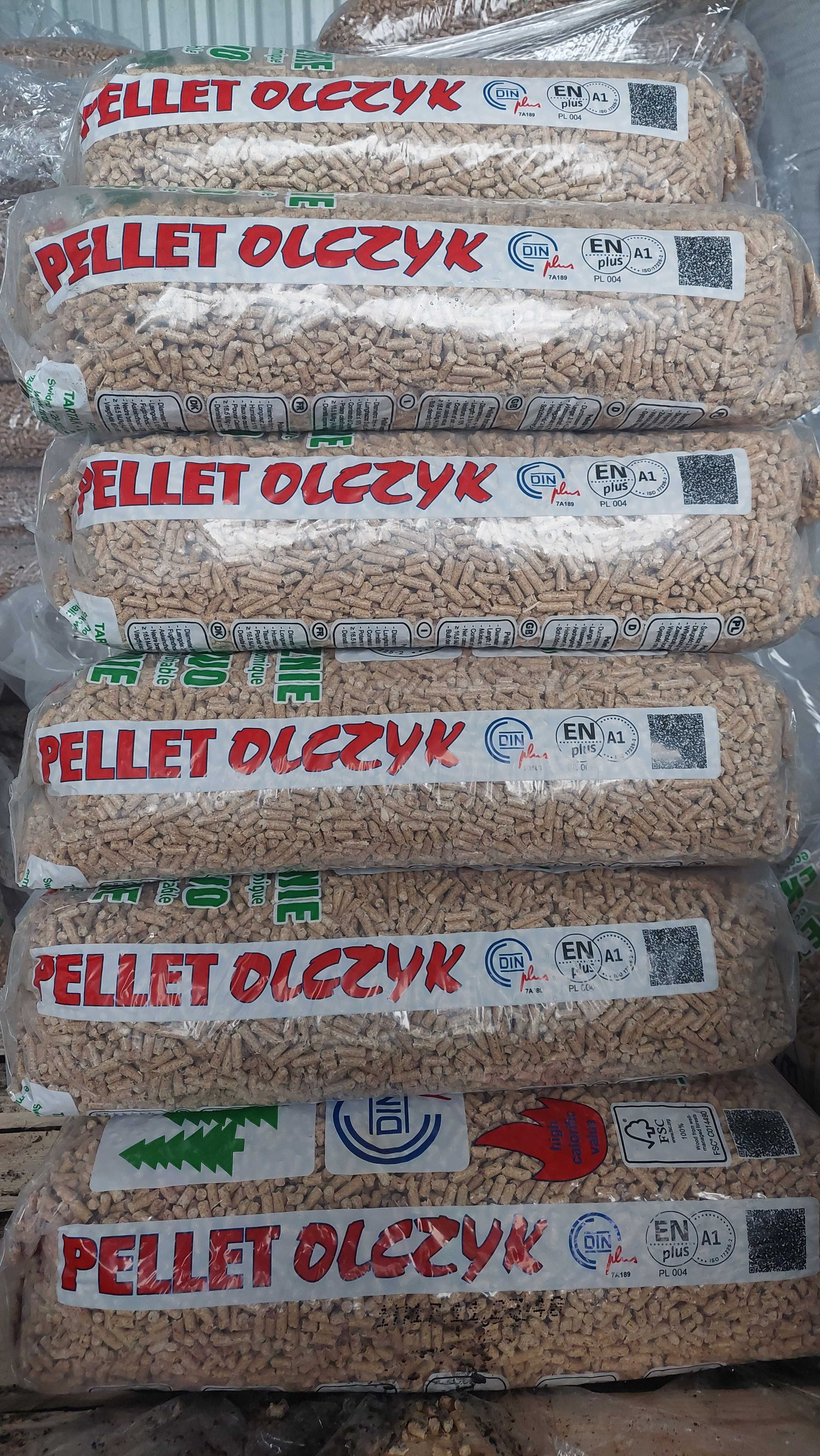 Pellet Olczyk EN Plus A1 1000 kg