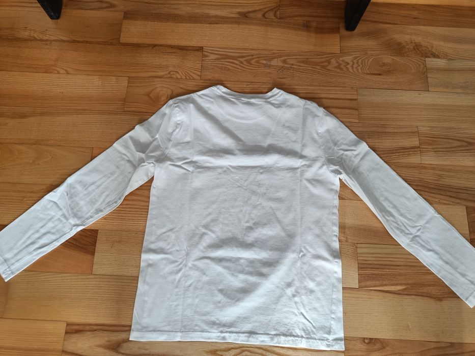 T-shirt chłopięcy biały / koszulka H&M 146