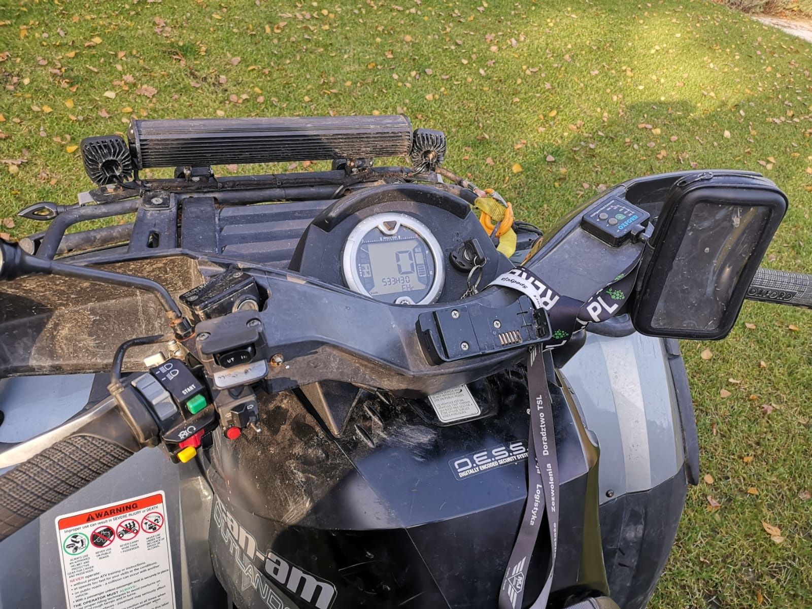 QUAD CAN-AM Outlander 800R wzmocniony