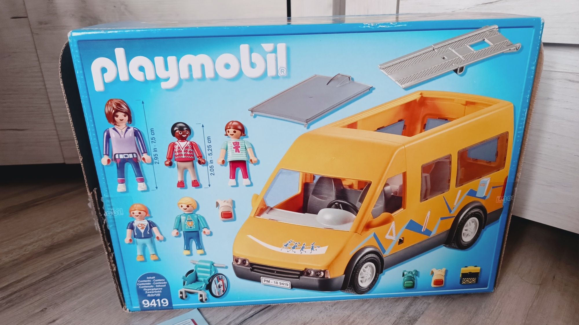 Playmobil 9419 Autobus szkolny GRATIS wysyłka zestaw dzieci figurki