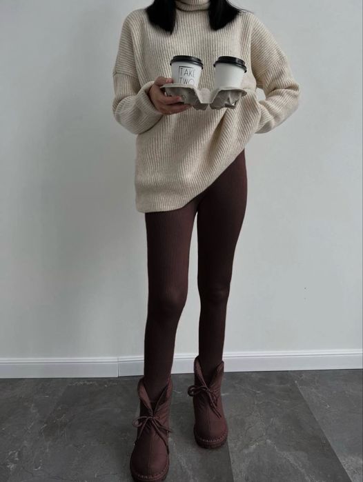 Теплий жіночий комплект