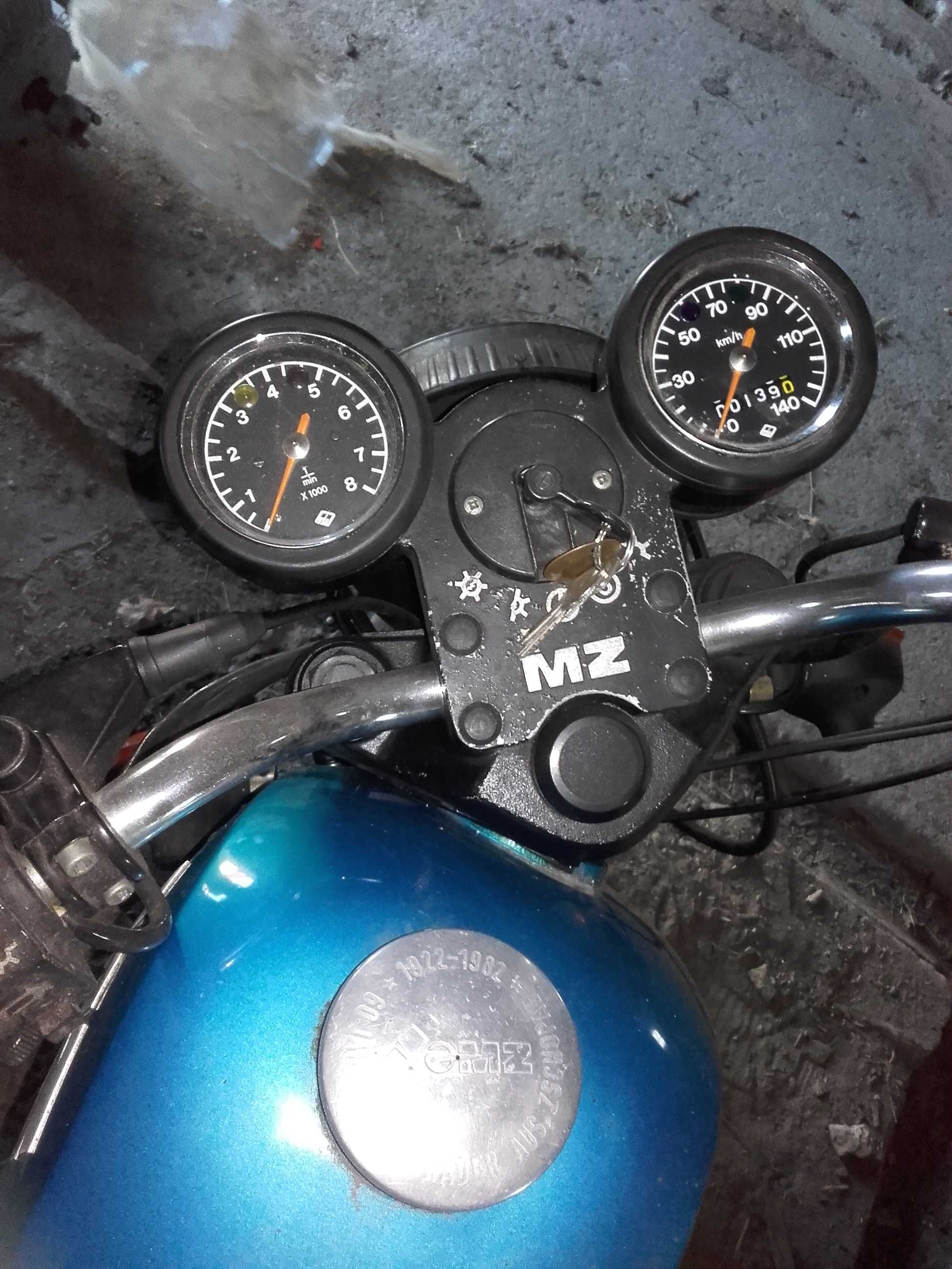 Motor motocykl MZ etz 150 oryginał z 87r. przebieg 139km!!!