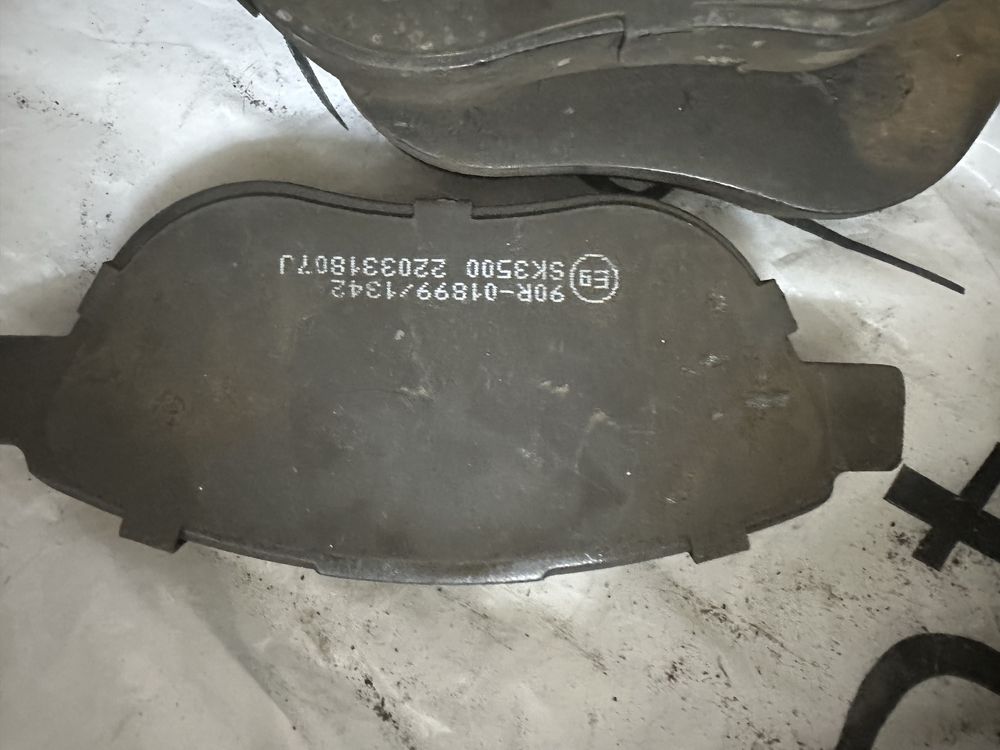 Колодки peugeot 307