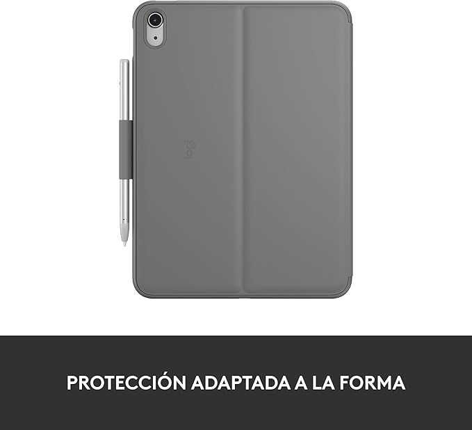 Logitech Slim Folio, capa com teclado para iPad (10.ª geração e A16)
