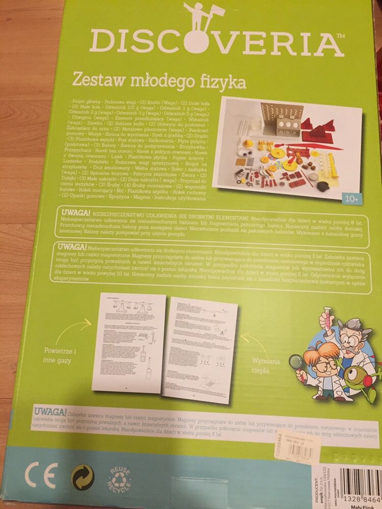 Zestaw młodego fizyka discoveria