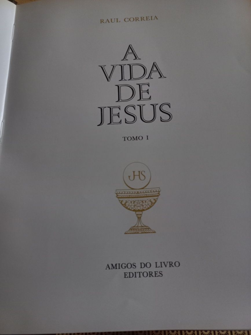 4 livros da colecção A vida de Jesus