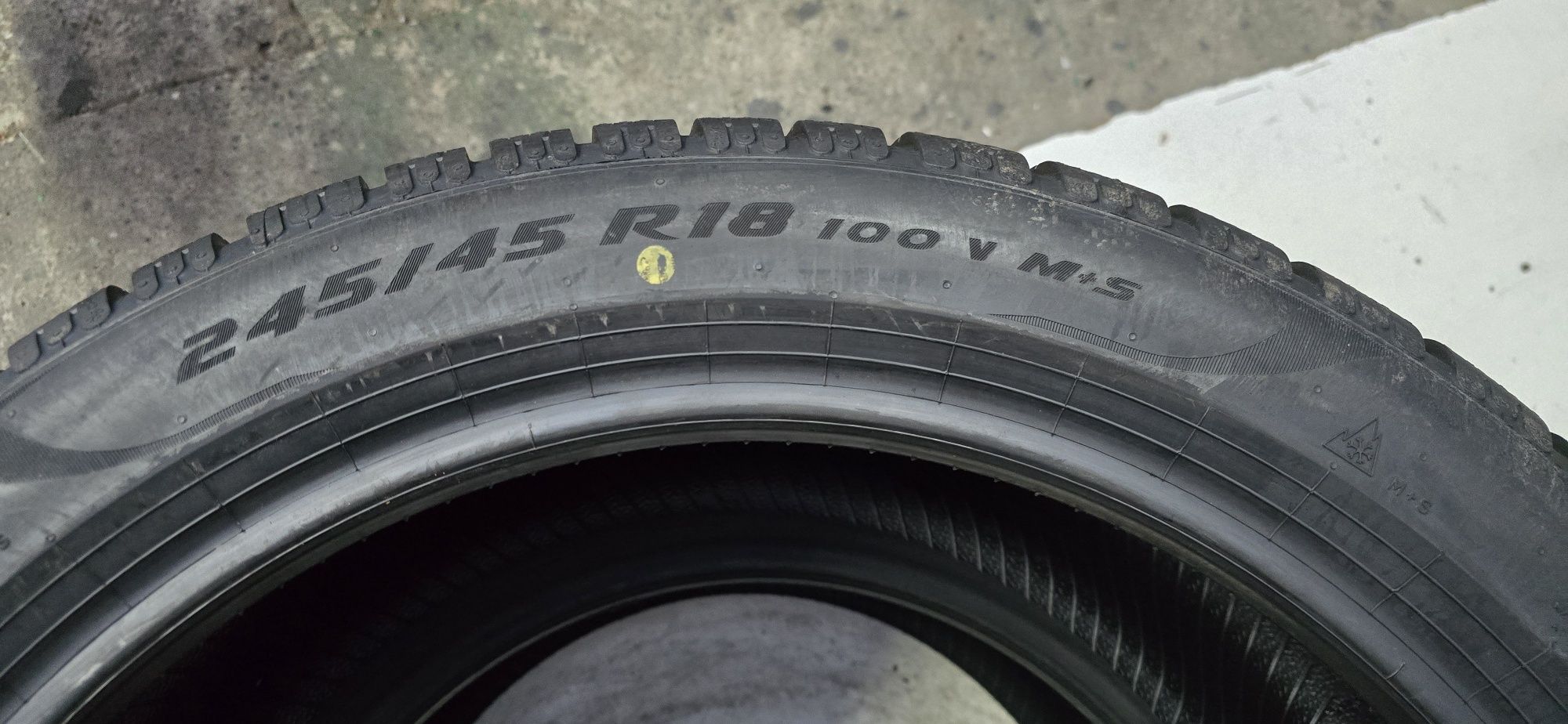 P23 2 x 245/45r18 Pirelli P Zero Winter 100V XL opony zimowe nowe