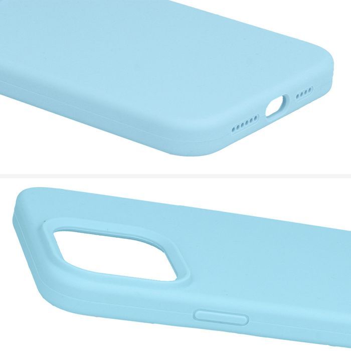 Silicone Lite Case Do Xiaomi Redmi 12 4G Jasnoniebieski