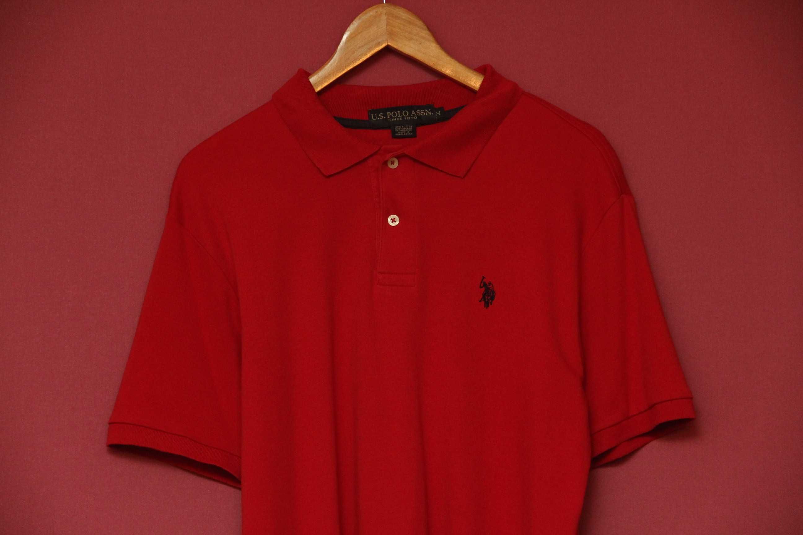 US Polo ASSN USPA L-XL поло из хлопка джерси