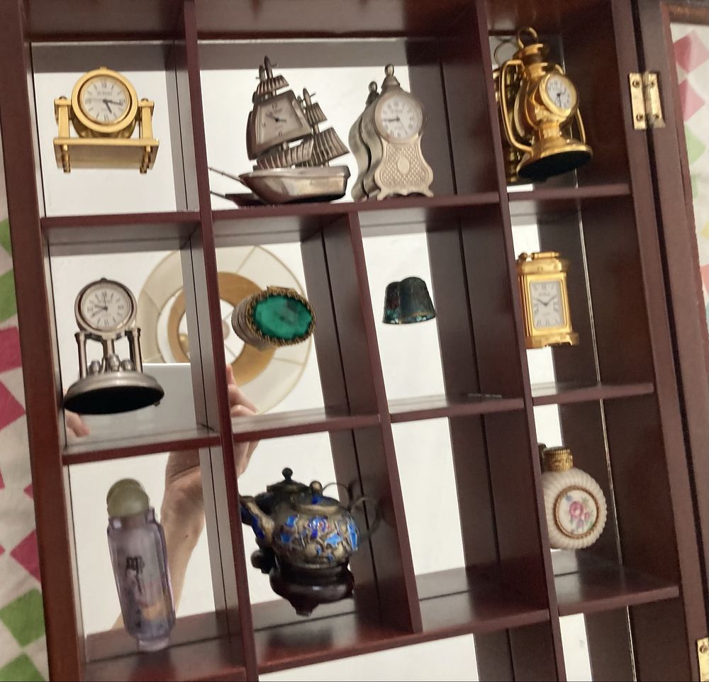 Relegios de coleçao em miniatura
