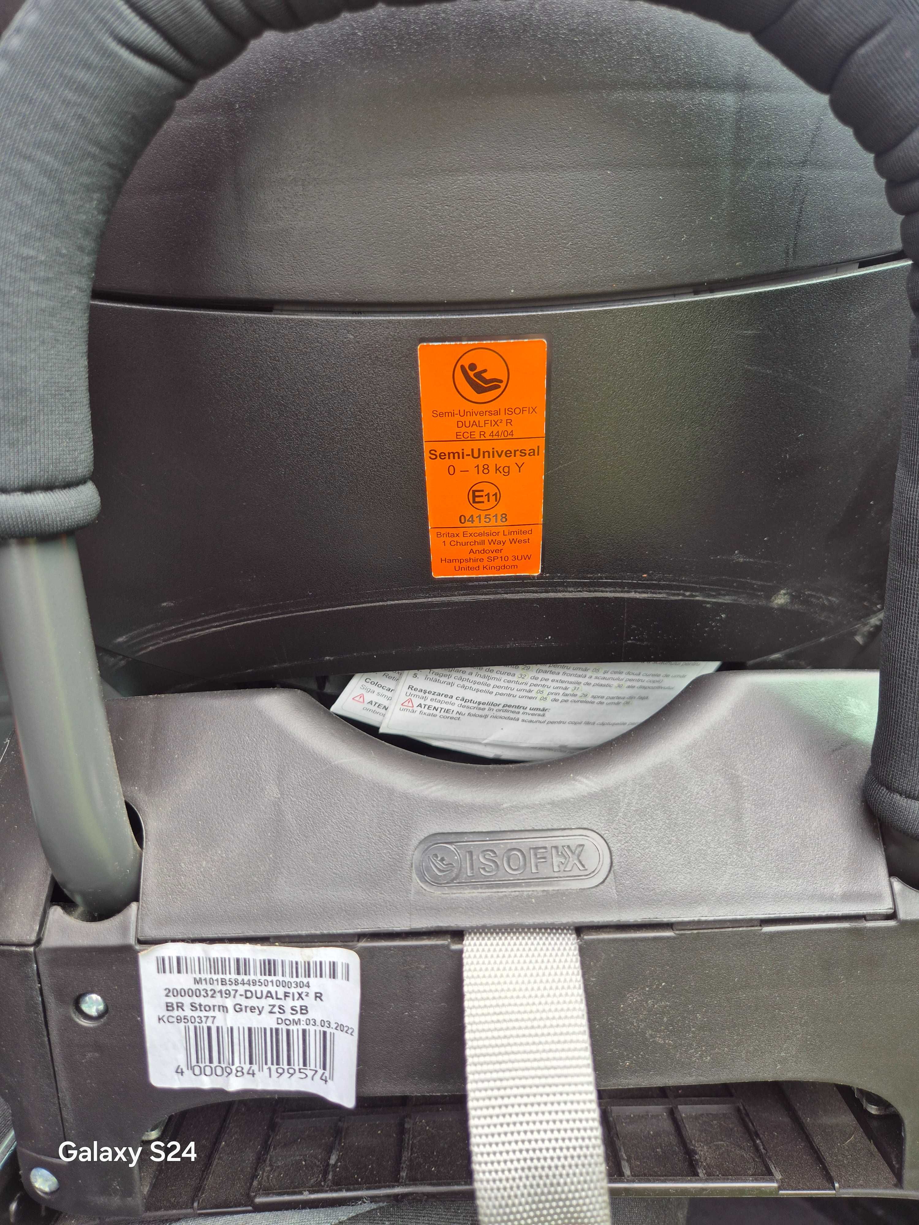 Fotelik samochodowy britax romer
