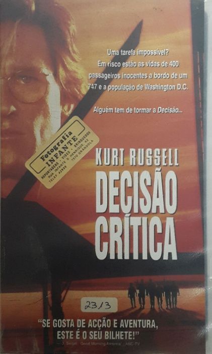 39º Pack de Filmes VHS