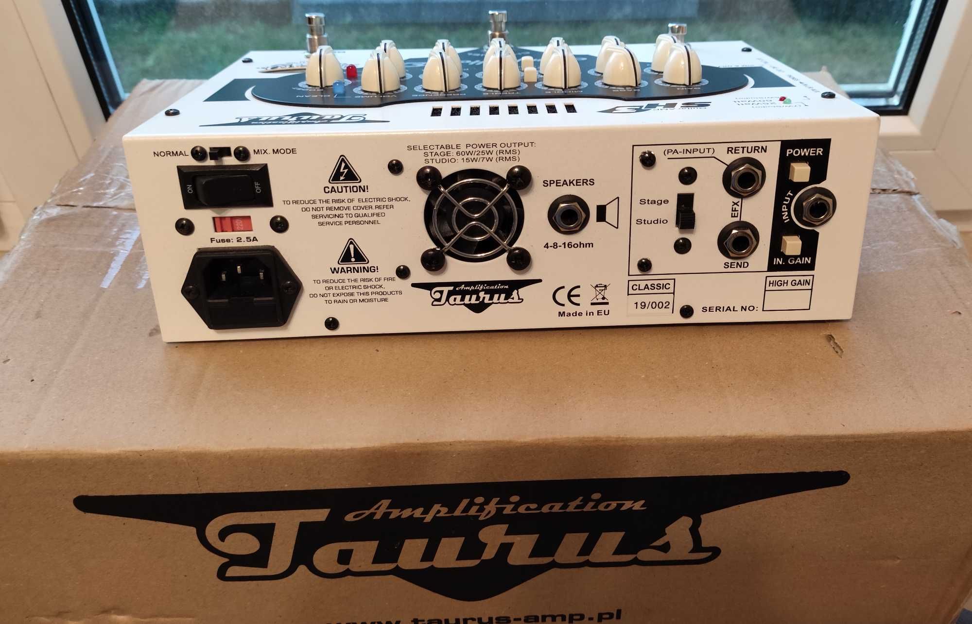 Wzmacniacz gitarowy Taurus SH3CL, podłogowy, 2 kanałowy, 60W