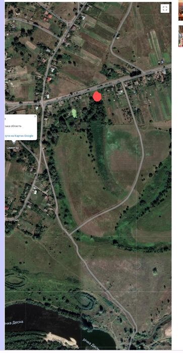 Земельна ділянка с. Гориця v.Gorica Chernihiv district