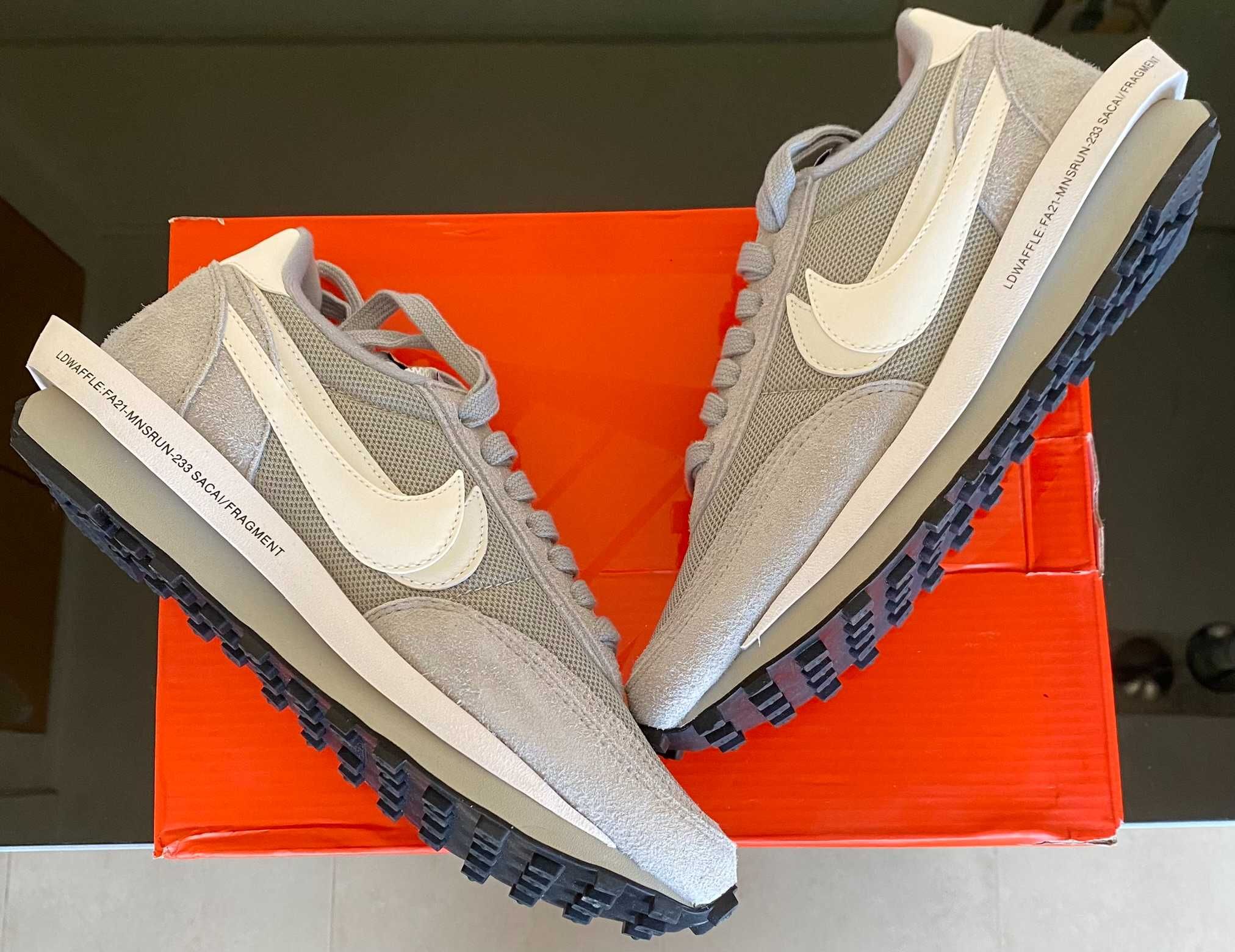 LDWaffle x Sacai x Fragment SF Light Smoke Grey